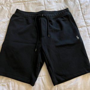 Mens Black Polo Ralph Lauren Lounge Shorts Size Large Like New